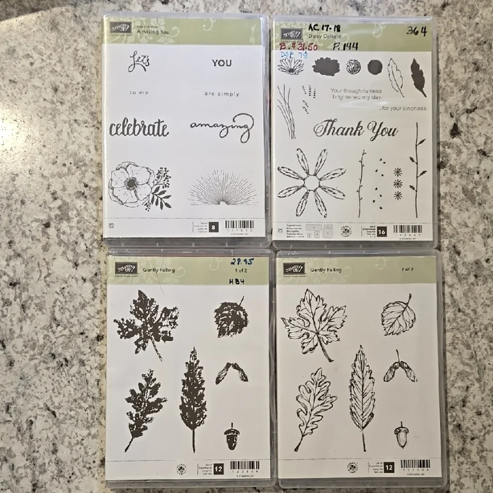 Stampin' Up! Nature-Inspired Stamp Set Bundke of 4